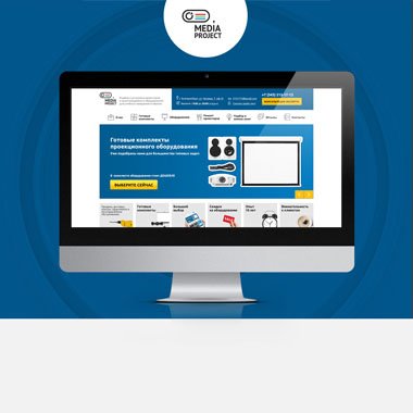 Корпоративный сайт компании «Медиа Проект»